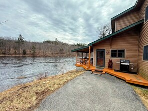 Exterior - Riverfront Retreat at Hudson Lodge! (North Creek)