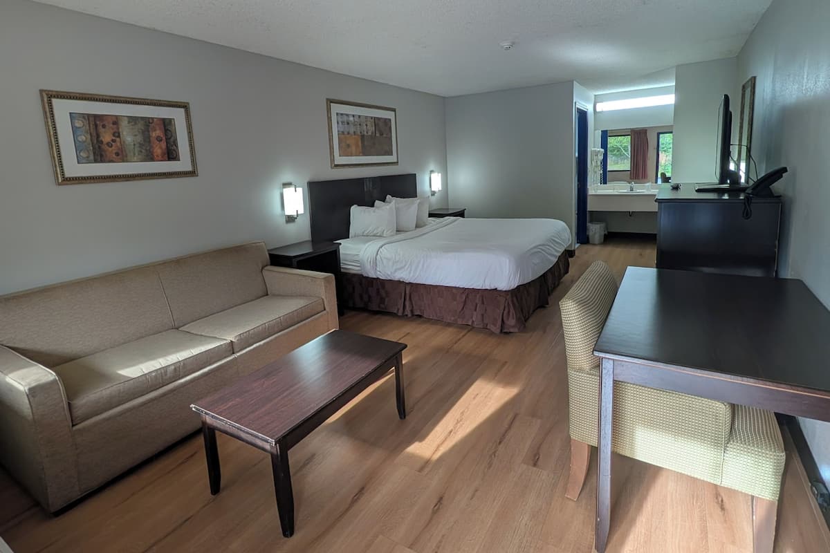 싱글룸, 킹사이즈침대 1개, 금연