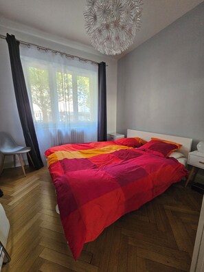 Iron/ironing board, WiFi, bed sheets - 2-room apartment near parliament (Strasbourg)