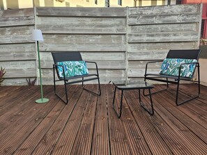 Terrace/patio - T2 Les portes du lagon, Saint-Pierre waterfront (Saint-Pierre)