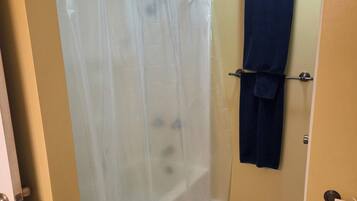 Towels, soap, toilet paper