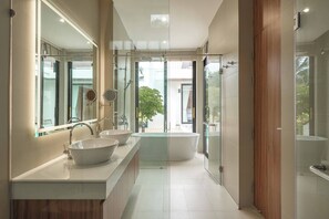 Villa, 3 Bedrooms, Accessible, Smoking | Bathroom - New Pool Villa With Fitness and Tennis Court (Thep Krasattri)