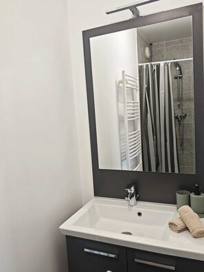 Hair dryer, towels, soap, toilet paper - House near Versailles & Paris with parking (Louveciennes)