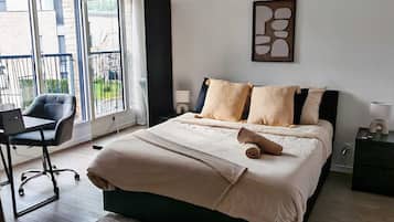 2 habitaciones, tabla de planchar con plancha y acceso a internet