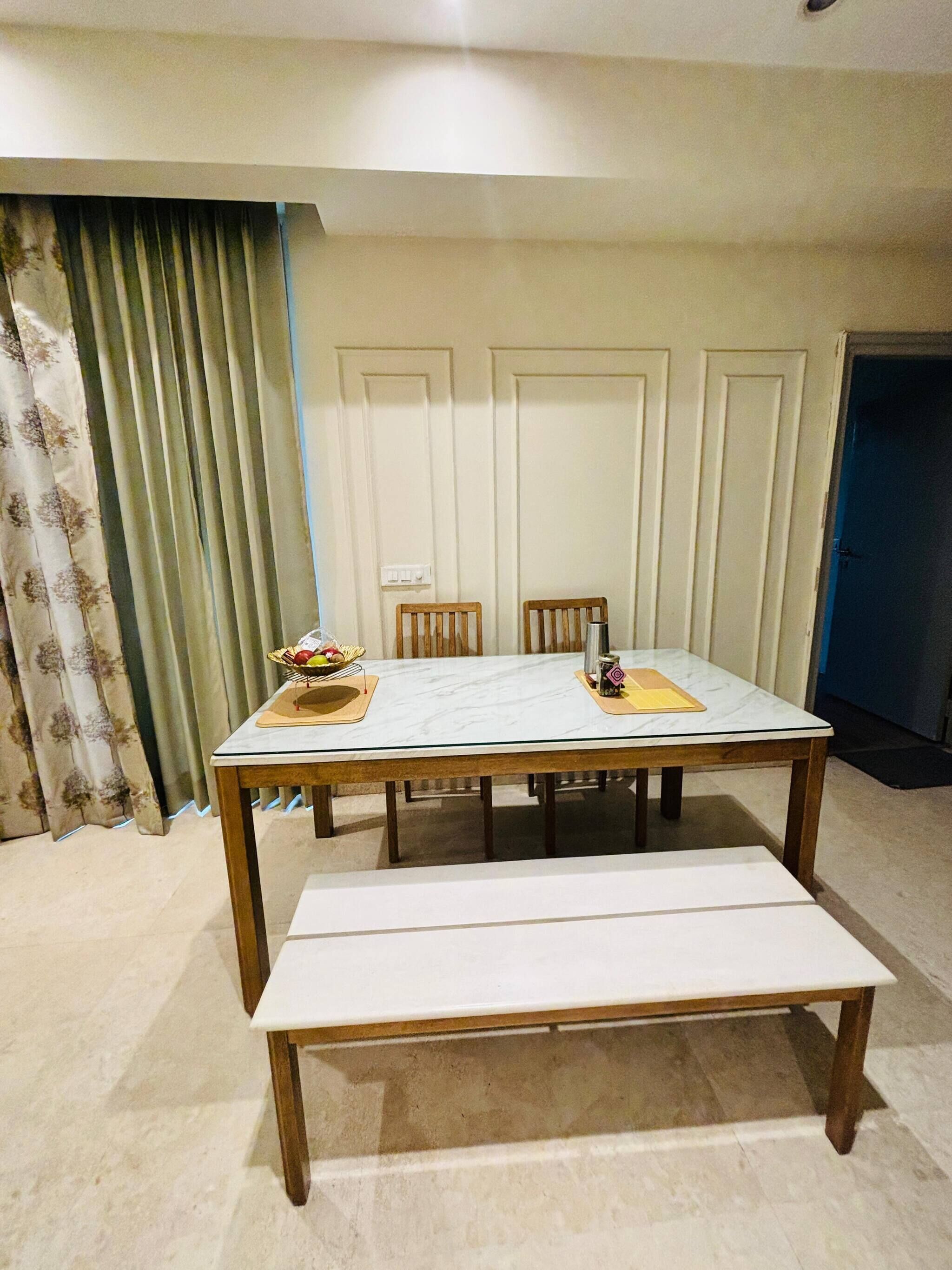 Apartamento, 2 quartos, para fumantes, sacada | Opções para refeição