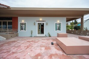 Terrace/patio - La Belle Hélène de Menelas (Mykines)