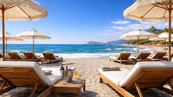 Spiaggia privata nelle vicinanze, sabbia bianca