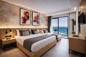 Minibar, free cribs/infant beds, free WiFi, bed sheets - World Star Beach Resort & Spa (Alanya)