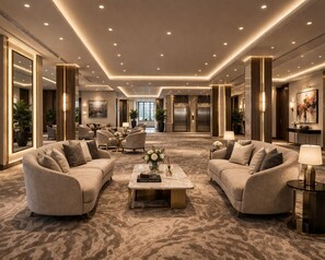 Lobby sitting area