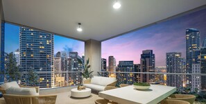 Apartment | Balcony - LUX  The Aurora Marina View Suite (Dubai)