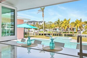 Pool - Pink Pearl Waterfront Retreat | Canal + Dock (Holmes Beach)