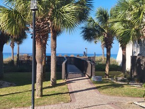 Property grounds - No High-Rise! Beach Townhome w/ Ocean View + Pool (Panama City Beach)