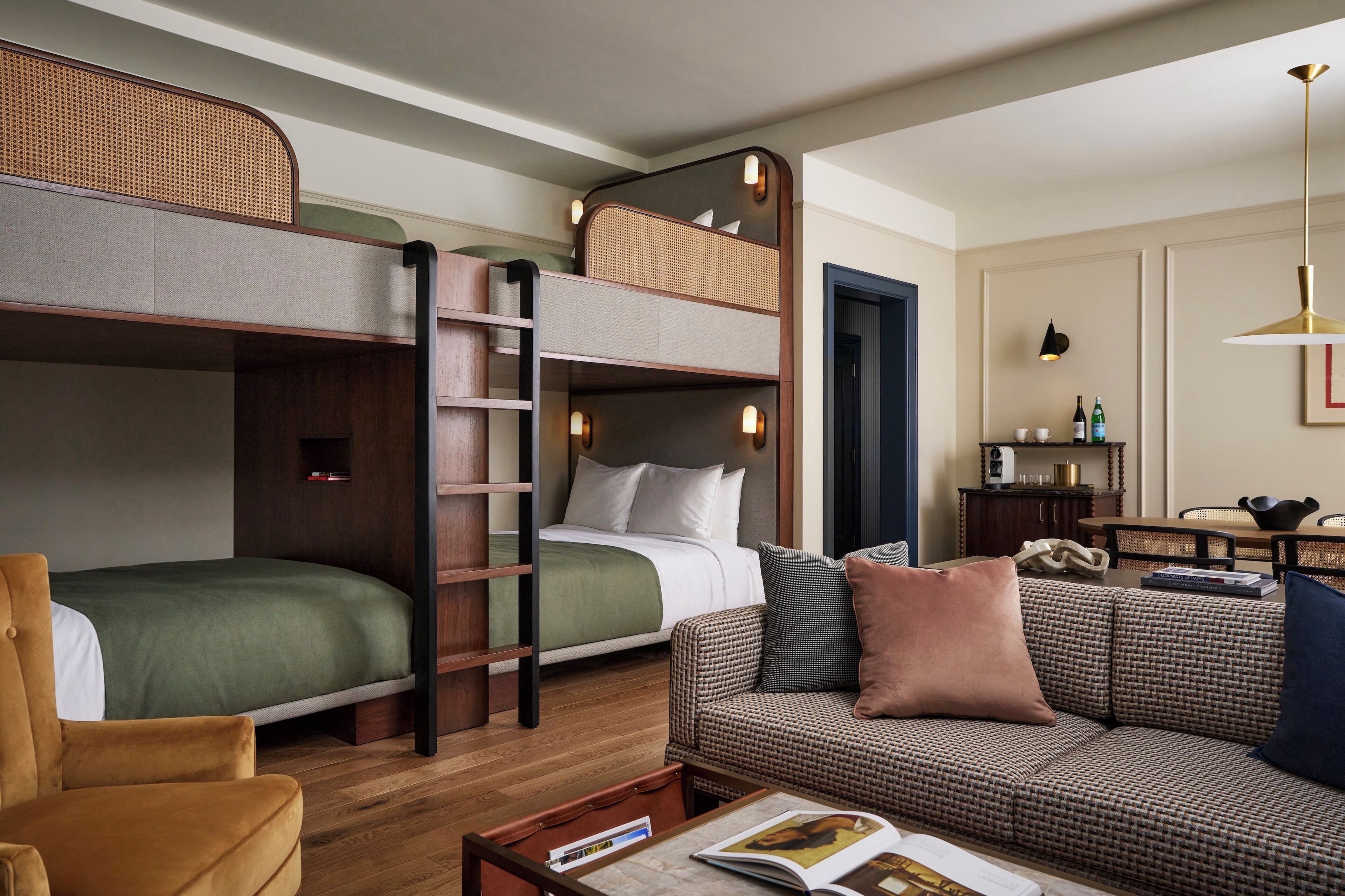 Bunk | Egyptian cotton sheets, premium bedding, pillowtop beds, minibar