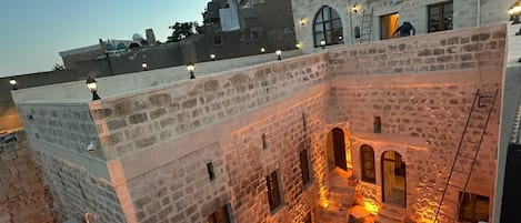 Facciata della struttura