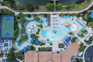 Outdoor pool, a heated pool - Nemo's Coral Cove Luxury Disney Villa w/ Pool (Kissimmee)