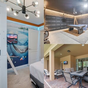 6 bedrooms, iron/ironing board, travel cot, Internet - Nemo's Coral Cove Luxury Disney Villa w/ Pool (Kissimmee)