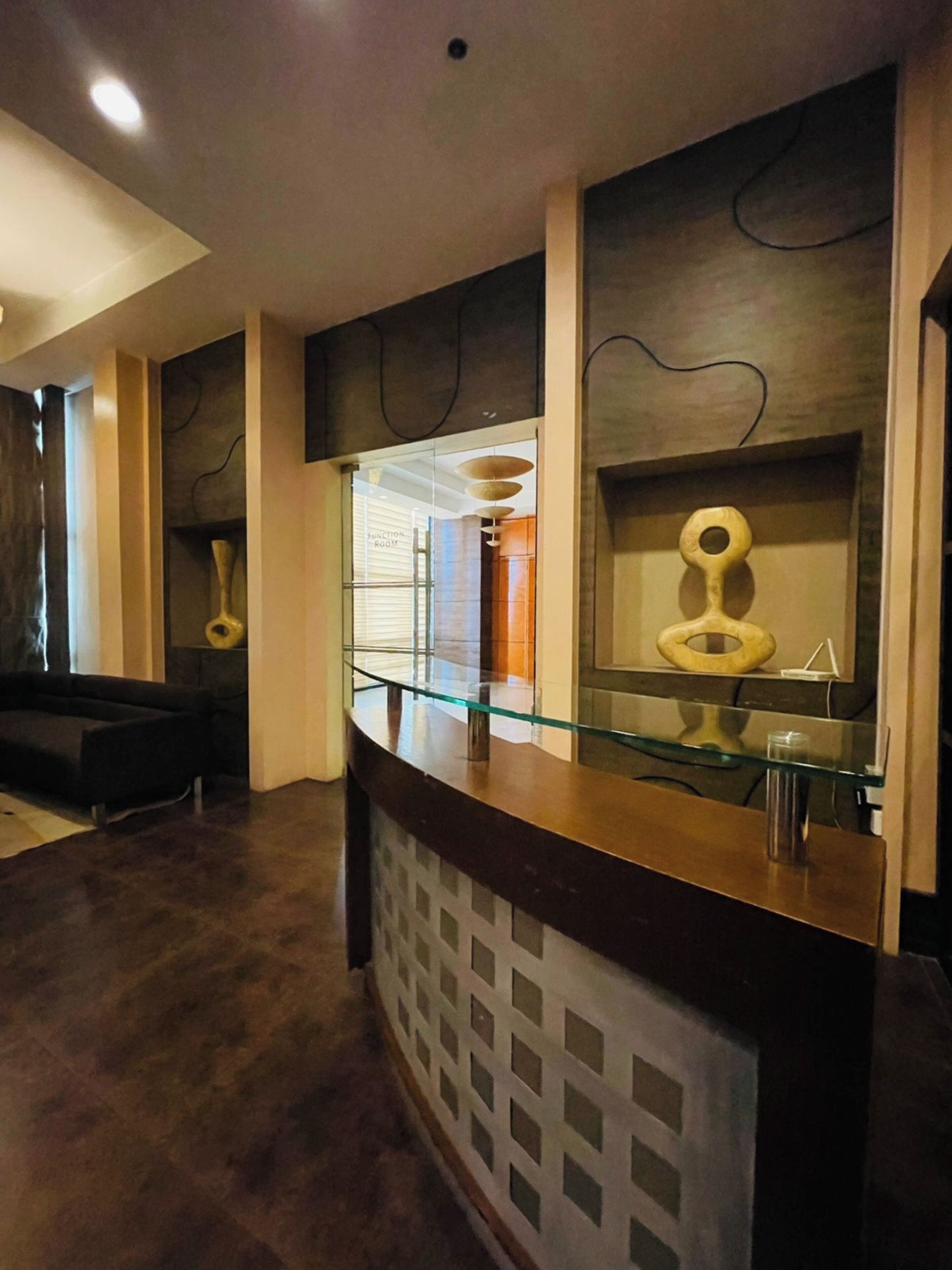 Khu tiếp khách ở sảnh