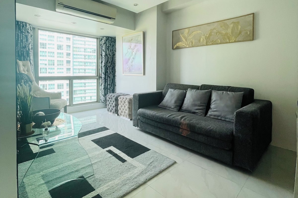 Standard Daire, 2 Yatak Odası, Havuz Kullanımı, Golf Manzaralı | Oturma odası