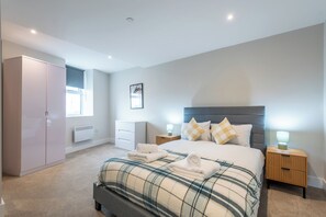 1 Schlafzimmer, kostenloses WLAN, Bettwäsche