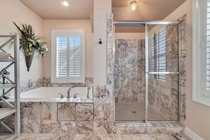 House, Multiple Beds, Patio, Ocean View (By the C) | Bathroom - Victorian Style Beachfront Home Perfect Family Vacation Destination (Gulf Shores)