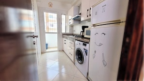 Private kitchen - Urban Oasis – Stylish Downtown Apartment (Agadir)