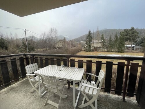 Appartement 55 m² avec balcons et vue Pra-Loup