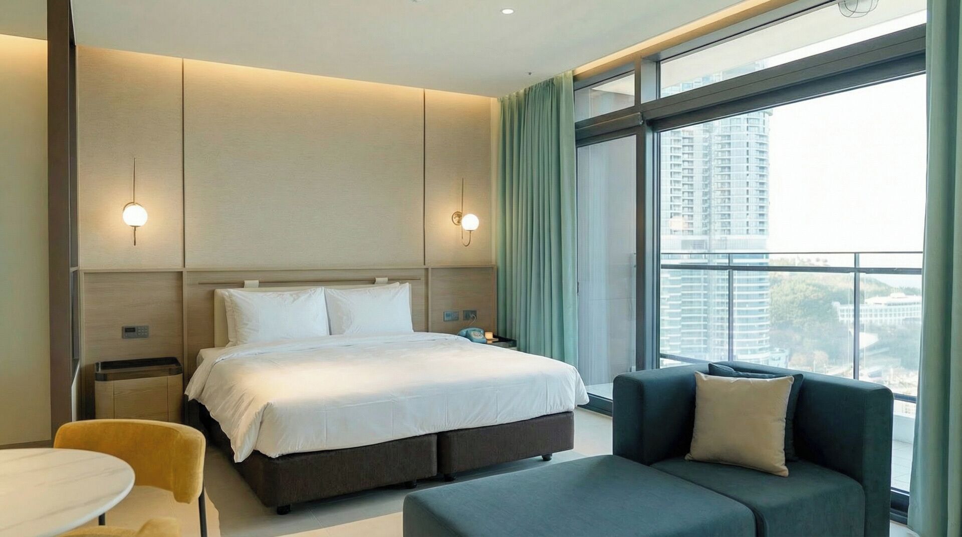 Doppia Luxury, balcone, vista oceano