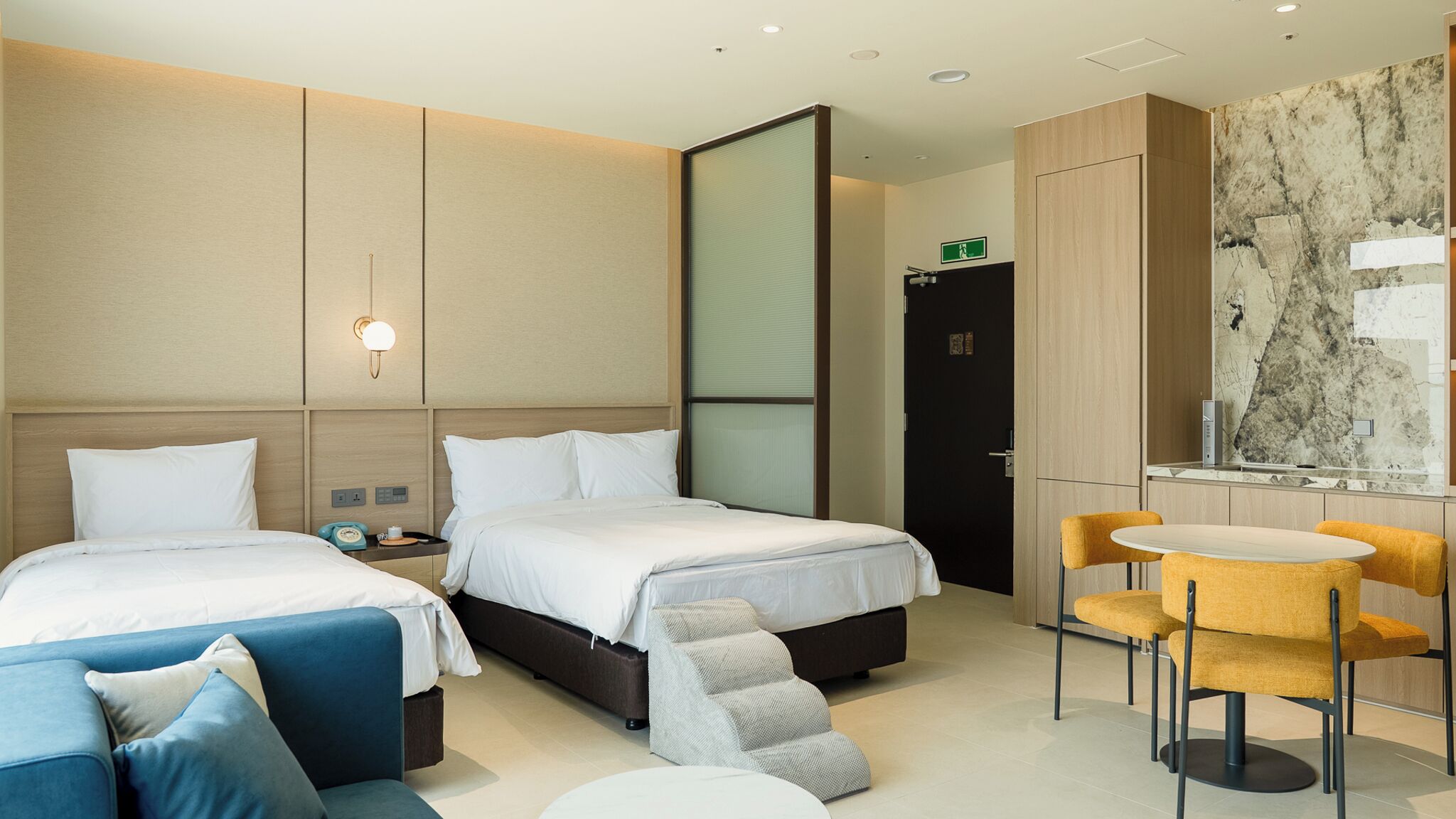 Monolocale Luxury, balcone, vista oceano