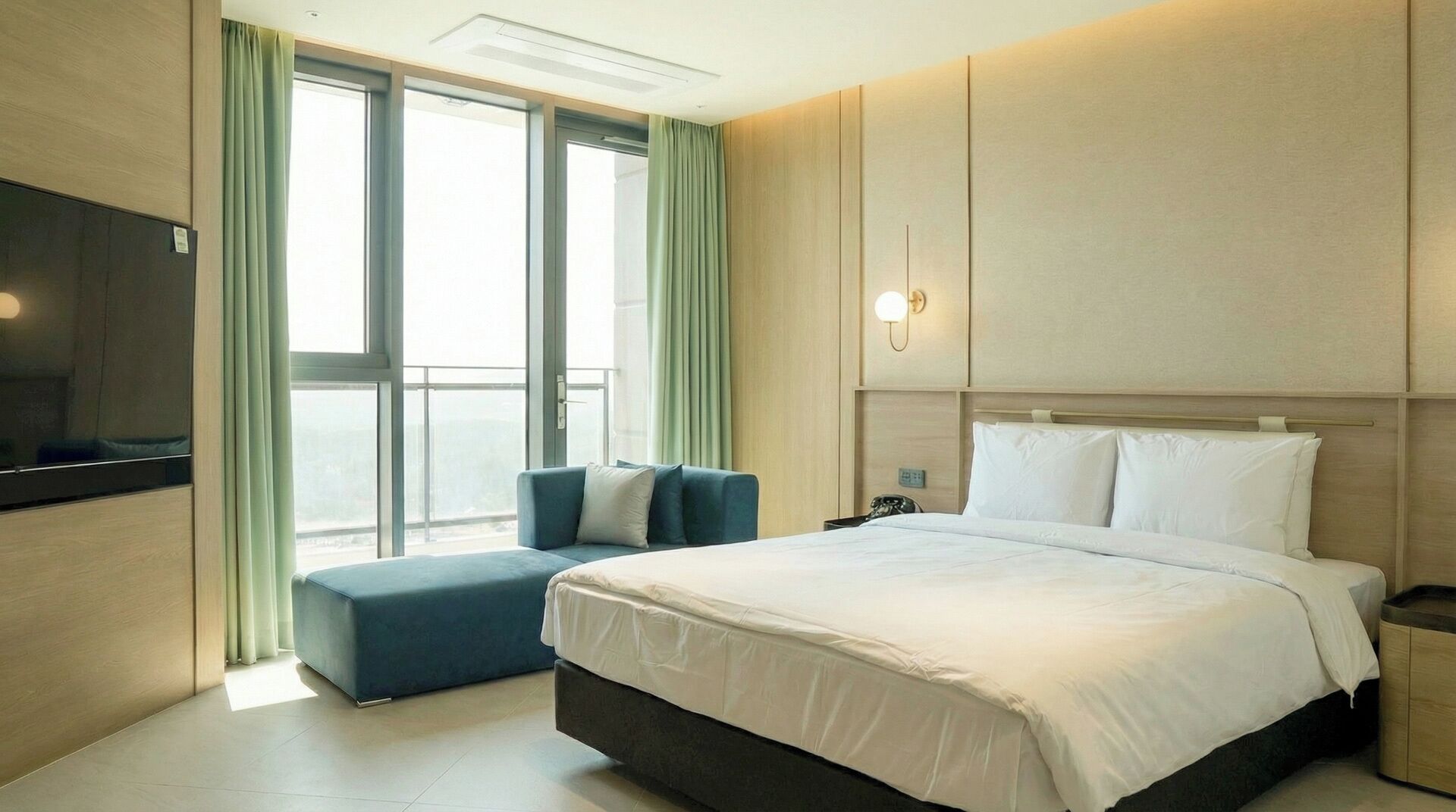 Doppia Premier, balcone, vista montagna