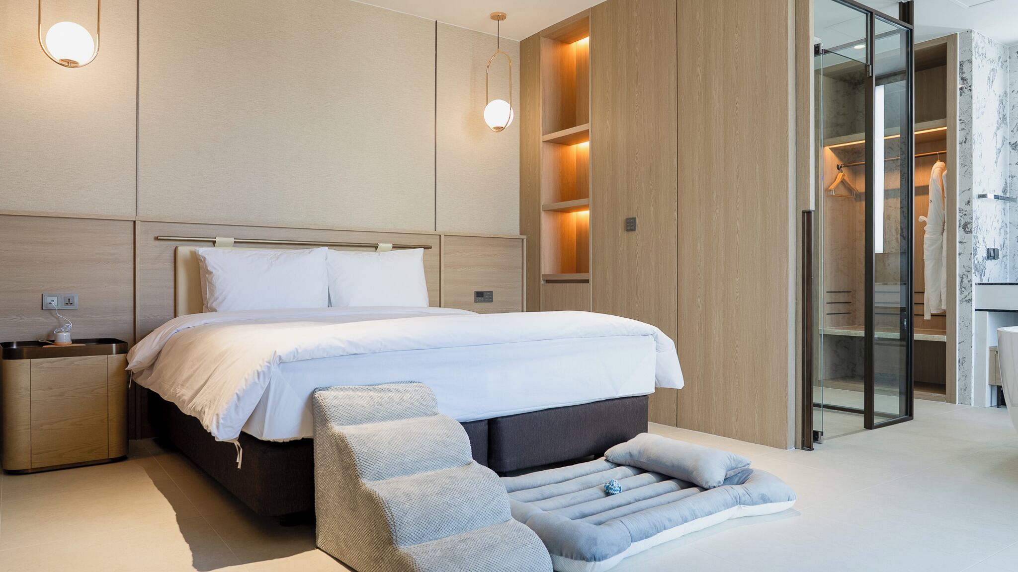 Monolocale Signature, balcone, vista oceano parziale