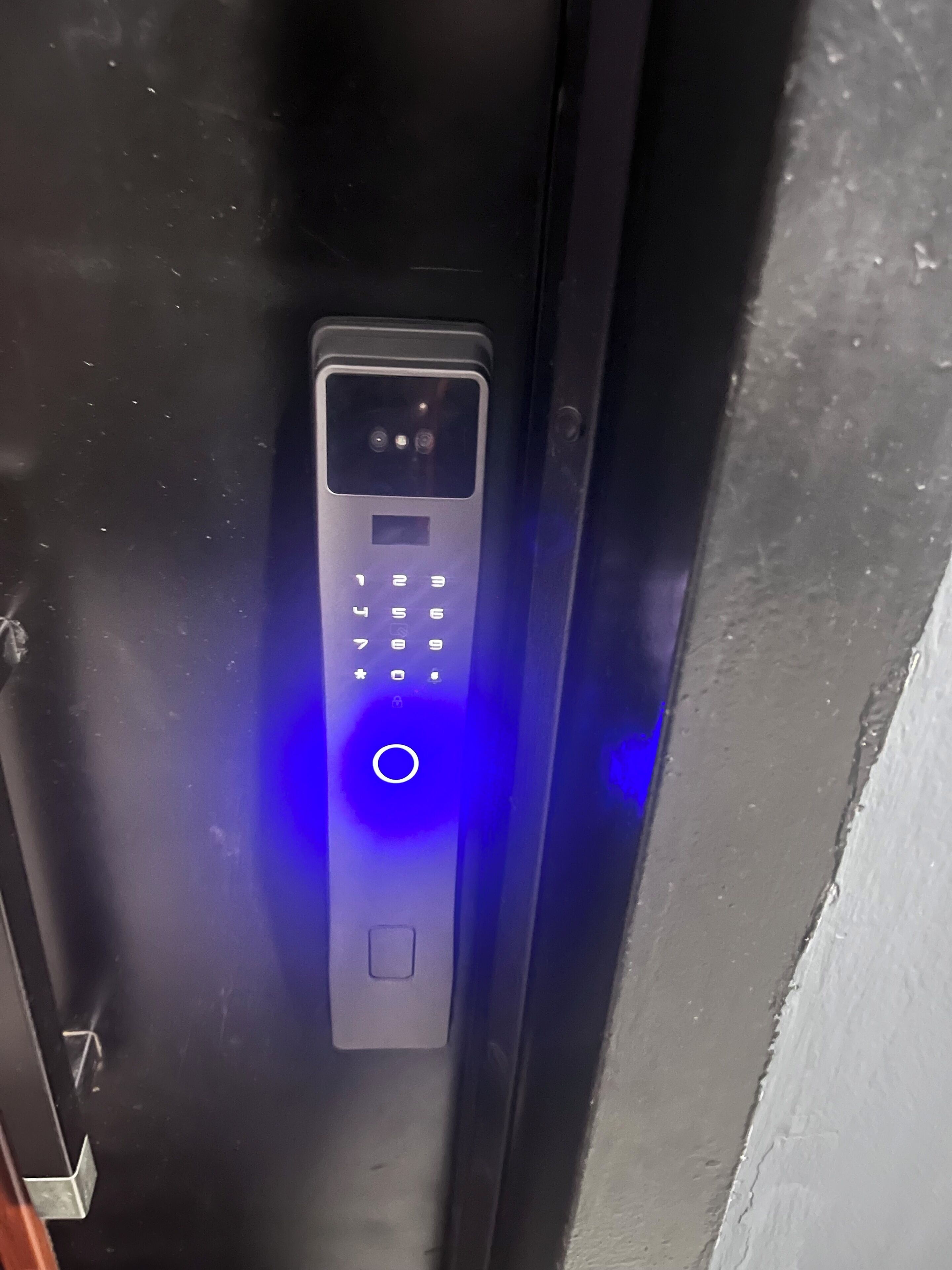 Fassade der Unterkunft