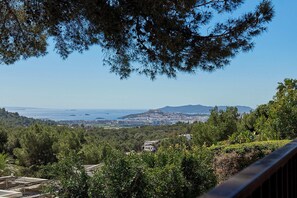 Property grounds - Mediterranean Finca style with pool and amazing sea views very close to town (Can Furnet)