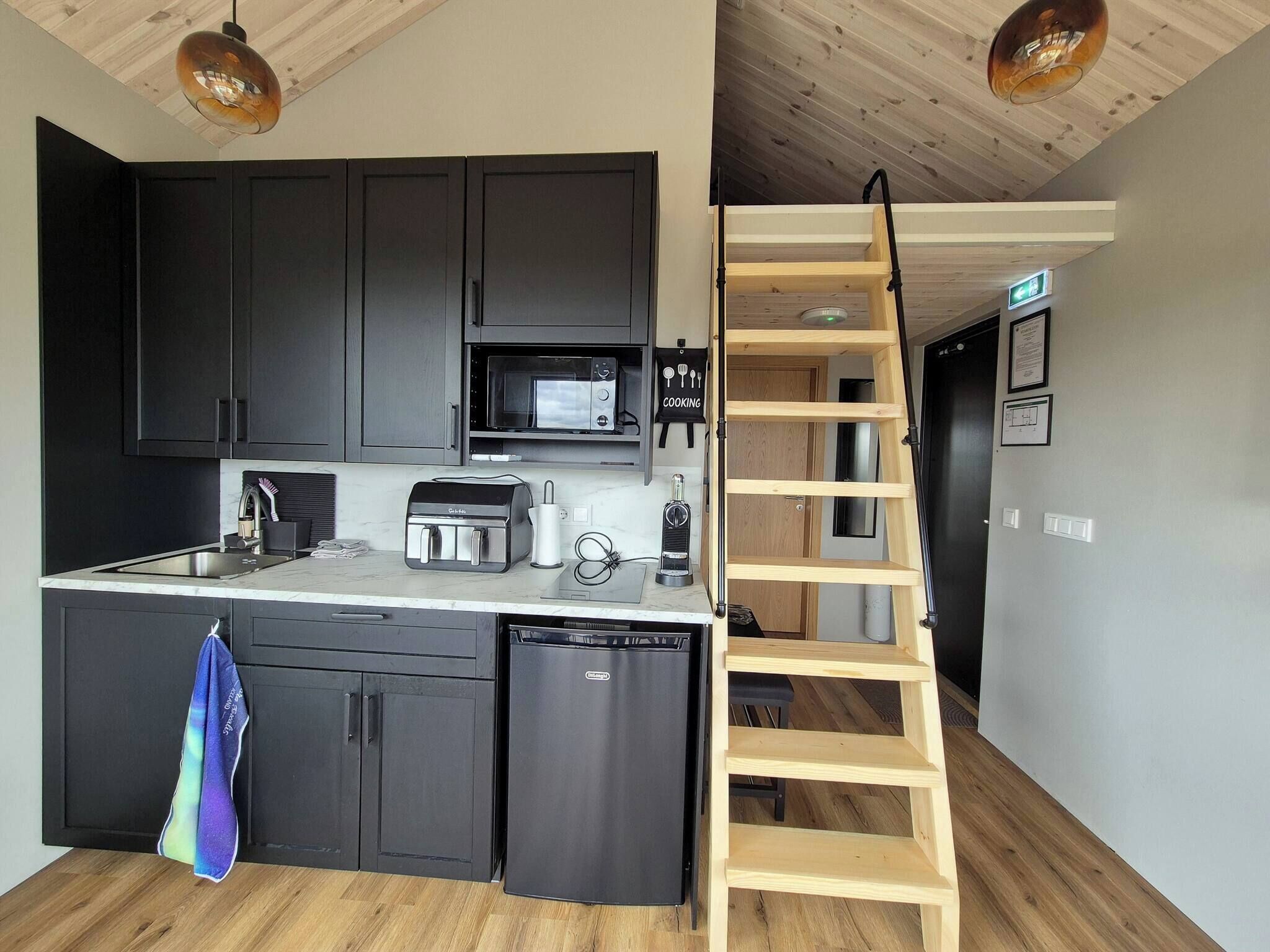 Kabin, 2 kamar tidur, patio | Interior