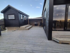 Cabin, 2 Bedrooms, Patio | Terrace/patio - Northern Lights Cabin - Syðribrú (Selfoss)
