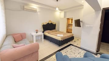 Leilighet, balkong, byutsikt