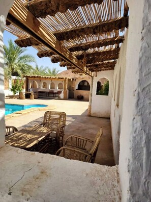 Outdoor dining - Gite TARIST (Ghardaia)