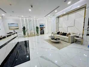 Lobby sitting area - Olivz Residence by Danube Near Dragon (Dubai)