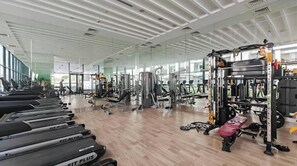 Fitness facility - Vogue | Olivz Residence by Danube Near Dragon Mart (Dubai)