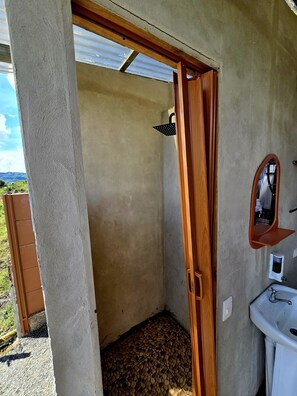 Bungalow Deluxe, vista fiume | Bagno