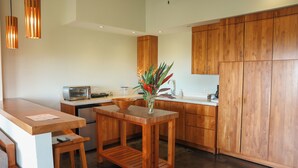 Private kitchen - Sunrise Studio at Taru Rentals Ocean Views (Montezuma)