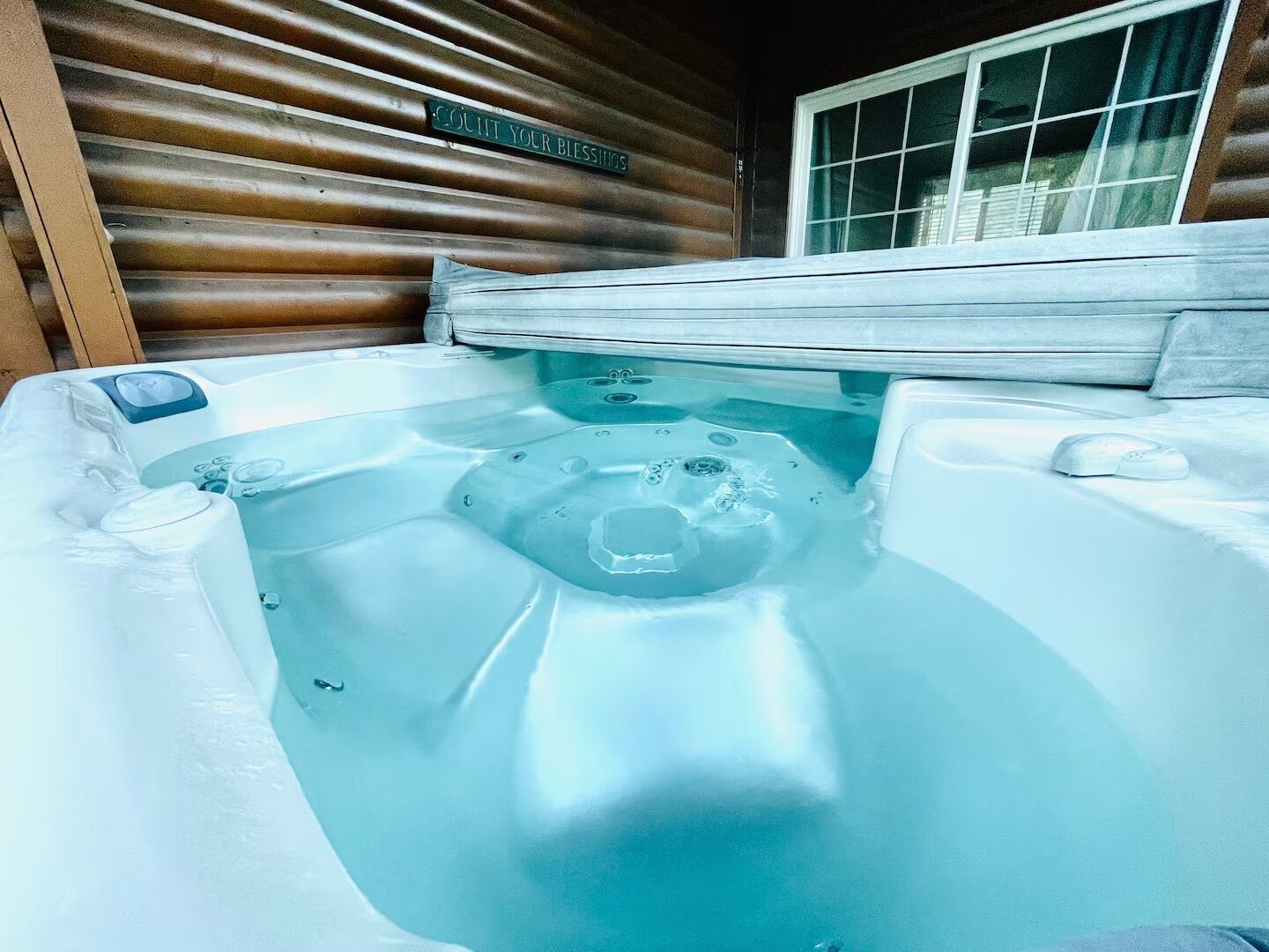 Baignoire à remous extérieure