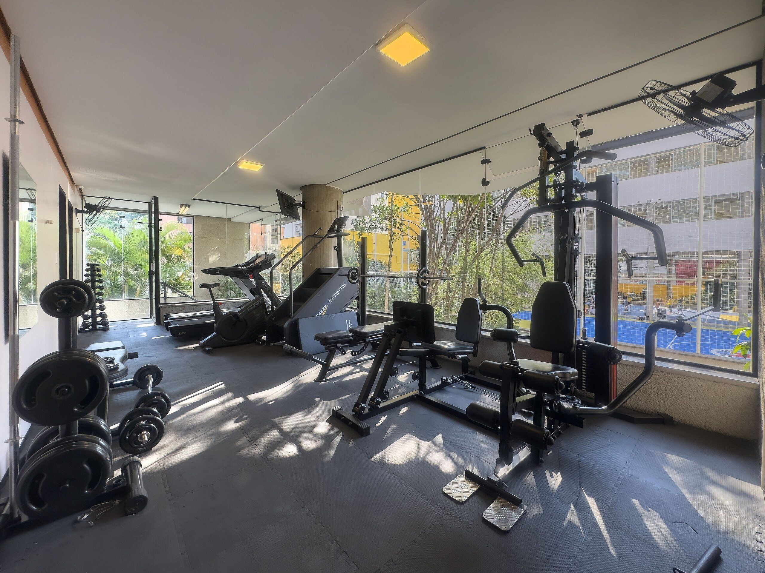 Apartamento clássico | Sala de fitness