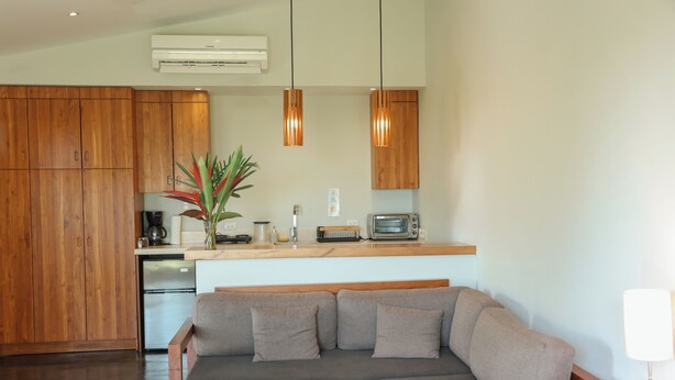 Living area - Ocean View Studio at Taru Rentals (Montezuma)