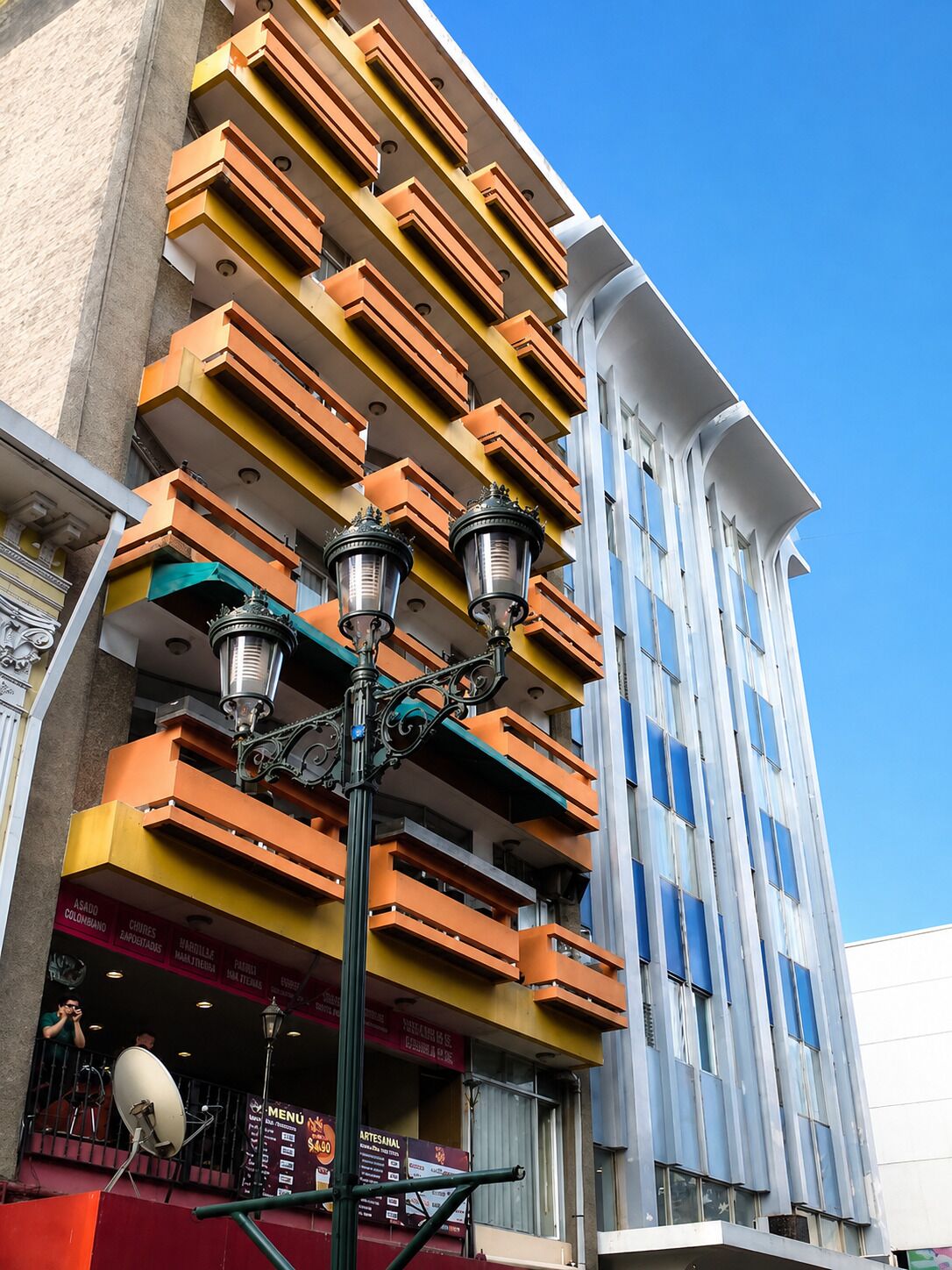 Overnatningsstedets facade