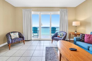 Condo, 1 Queen Bed with Sofa bed (Seychelles 603) | Living area - Seychelles 603 (Panama City Beach)