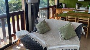 Interior - Very Cozy 1-Bedroom Apartment with a Panoramic View (Les Angles)