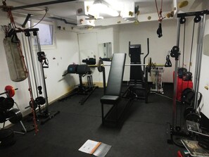 Mobile Unterkunft, 1 Schlafzimmer, Raucher, Balkon | Fitnessbereich