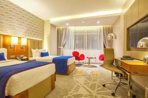 Double or Twin Room | Premium bedding, free minibar, in-room safe, desk