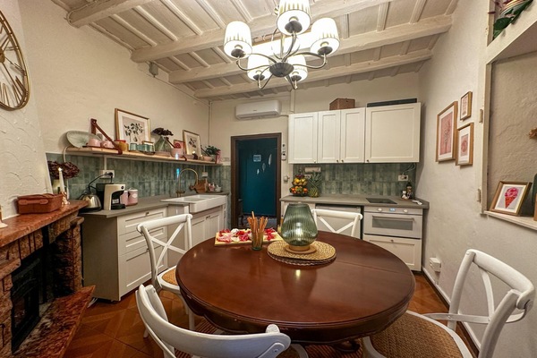 Kitchen and dining area