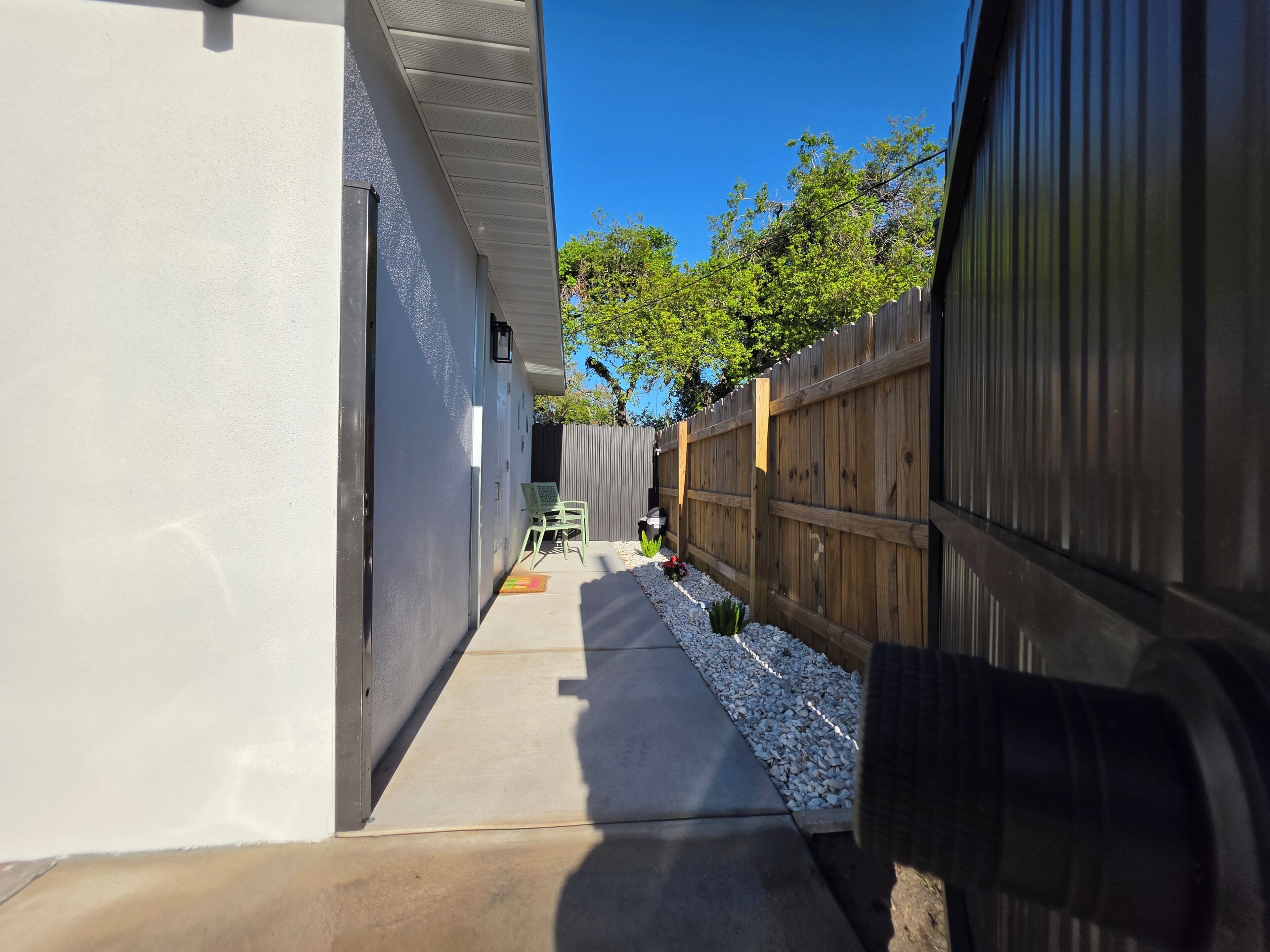 Enceinte de l’hébergement